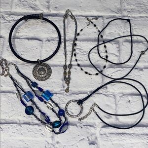 Lot of 7 Necklaces Brighton, Chico’s, & Unbranded